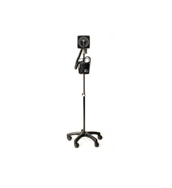 Mobile Height Adjustable Aneroid Sphygmomanometer | Blood Pressure Monitor Stand | Beauvais Medical Equipments