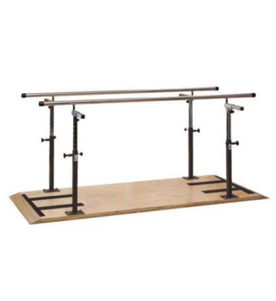 Platform Mounted Parallel Bars for Physical Therapy | Beauvais Medical Equipments
